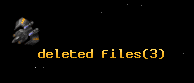 deleted files