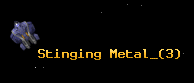Stinging Metal_