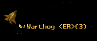 Warthog <ER>