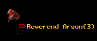 Reverend Arson