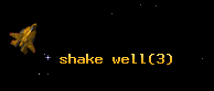 shake well