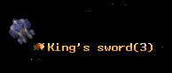 King's sword