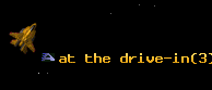 at the drive-in