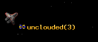 unclouded