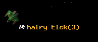 hairy tick
