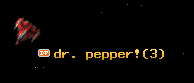 dr. pepper!