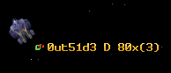 0ut51d3 D 80x
