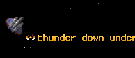 thunder down under