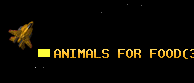 ANIMALS FOR FOOD