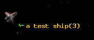 a test ship