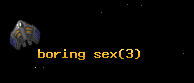 boring sex