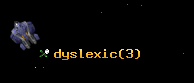 dyslexic