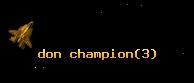 don champion