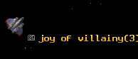 joy of villainy