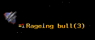 Rageing bull