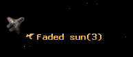 faded sun