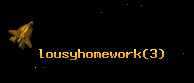 lousyhomework