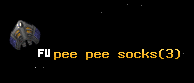 pee pee socks