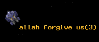 allah forgive us