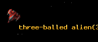 three-balled alien