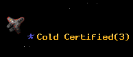Cold Certified