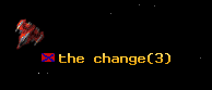 the change