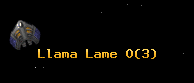 Llama Lame O