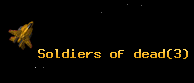 Soldiers of dead