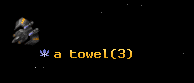 a towel