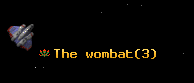 The wombat