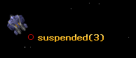 suspended