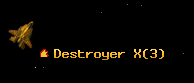 Destroyer X