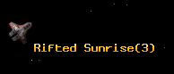 Rifted Sunrise