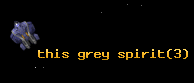 this grey spirit