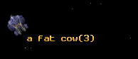 a fat cow