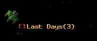Last Days