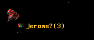 jerome?