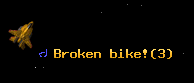 Broken bike!