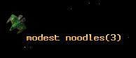 modest noodles