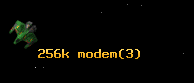 256k modem