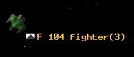 F 104 fighter
