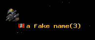 a fake name