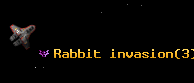 Rabbit invasion