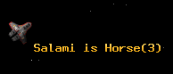 Salami is Horse