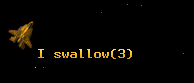 I swallow