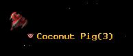 Coconut Pig