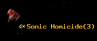 Sonic Homicide