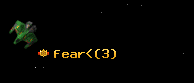 fear<