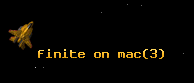 finite on mac