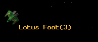 Lotus Foot